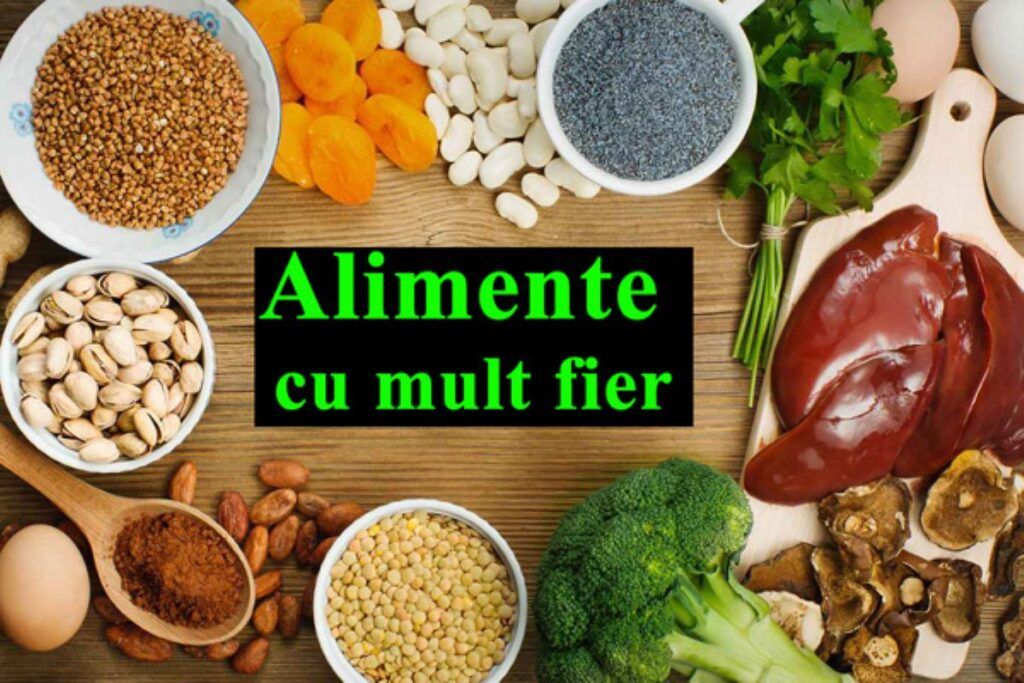 alimente cu mult fier