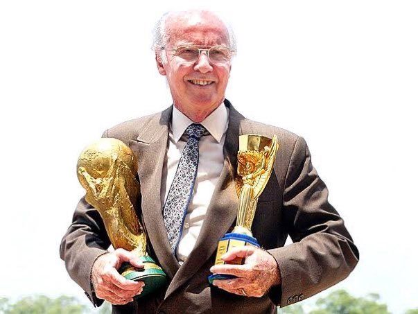 Mario Zagallo a jucat în echipa care a câştigat prima Cupă Mondială a Braziliei, în 1958
