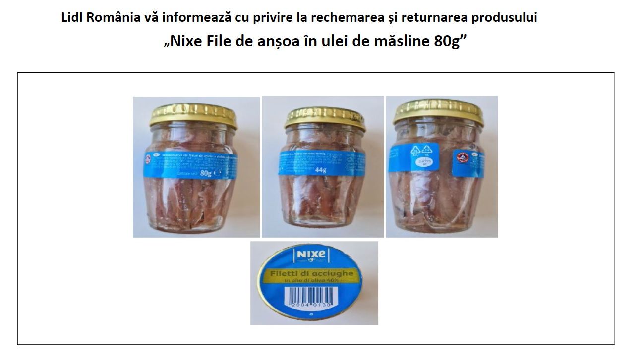 lidl produs contaminat cu histamina