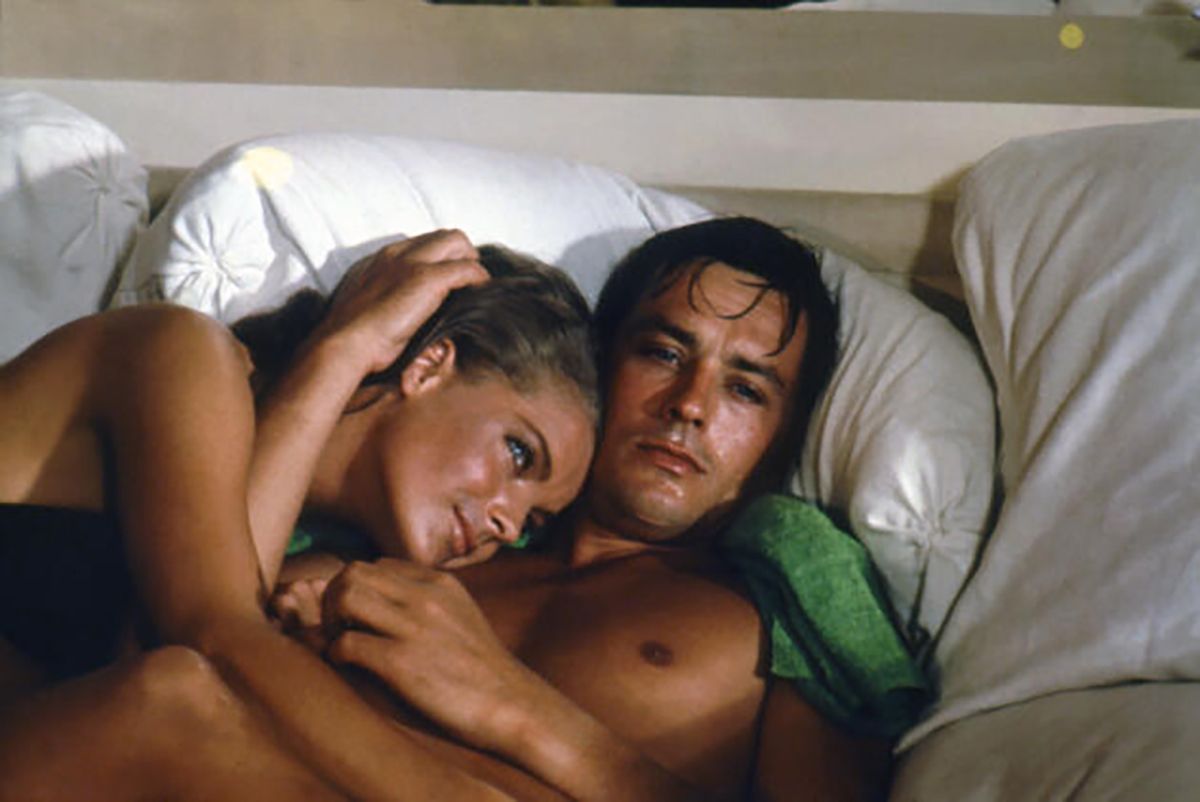 Alain Delon Romy Schneider