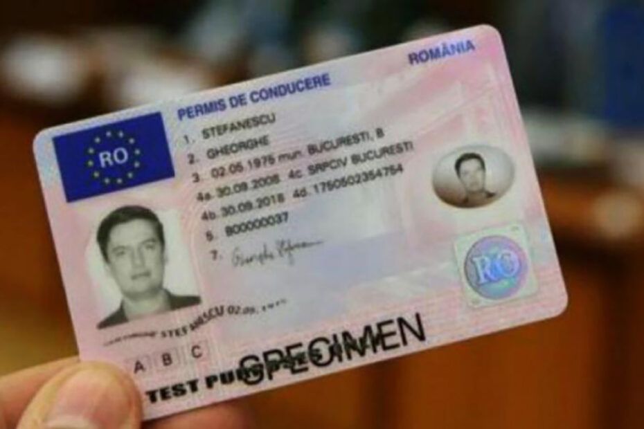 permis de conducere