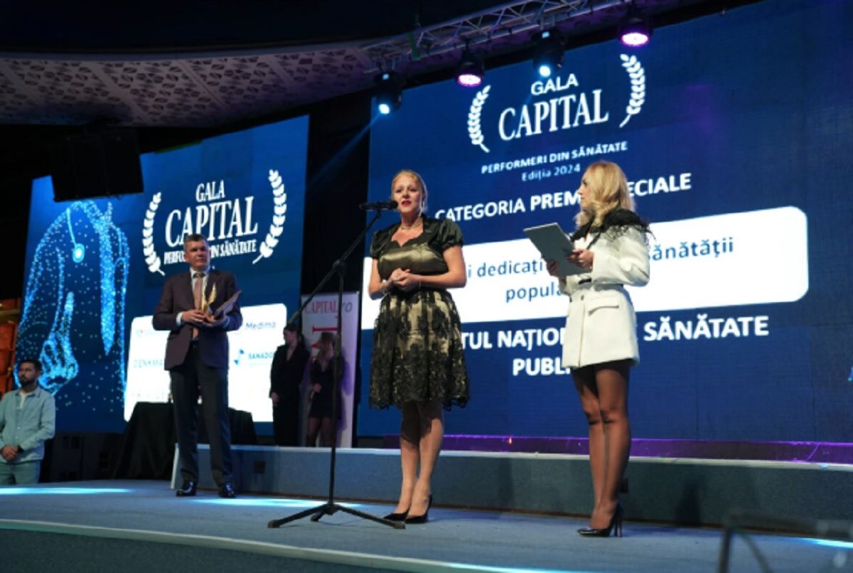 Top 100 Capital Performeri în sănătate. Director INSP, Simona Pârvu: Avem încă două centre regionale noi din 2022