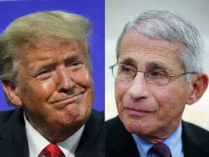 Dobald Trump si dr. Fauci