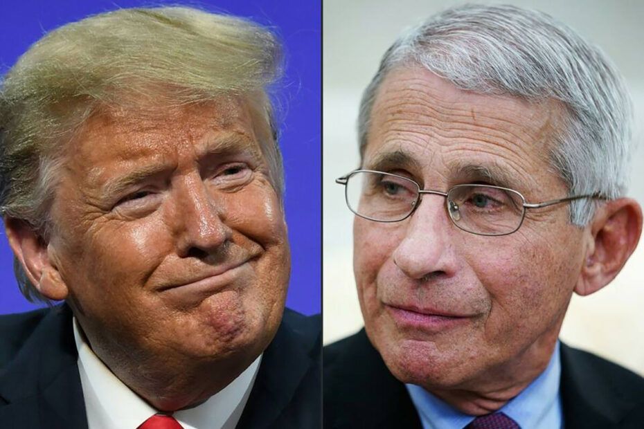 Dobald Trump si dr. Fauci