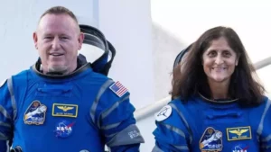 Sunita Williams si Barry Wilmore