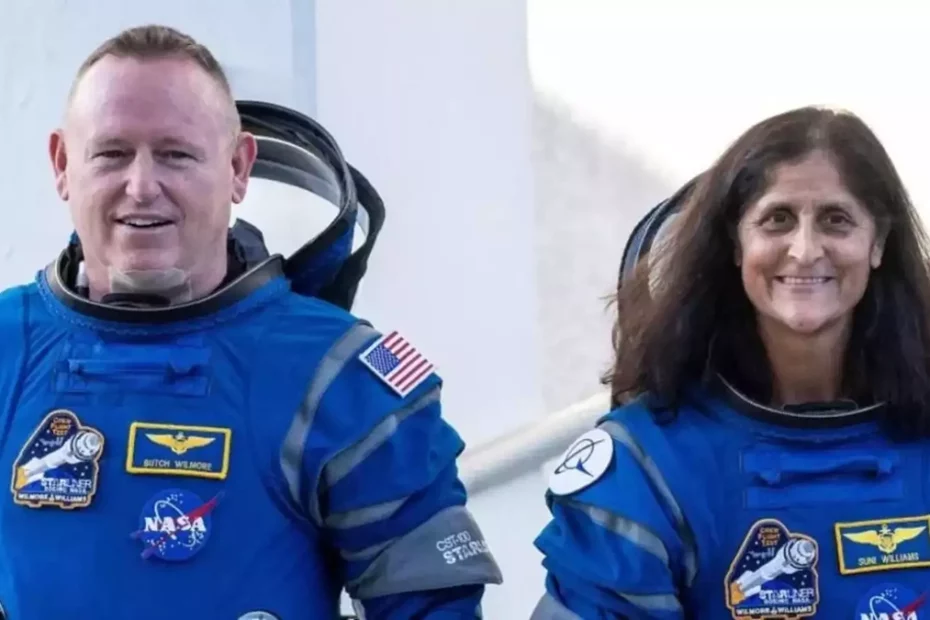 Sunita Williams si Barry Wilmore